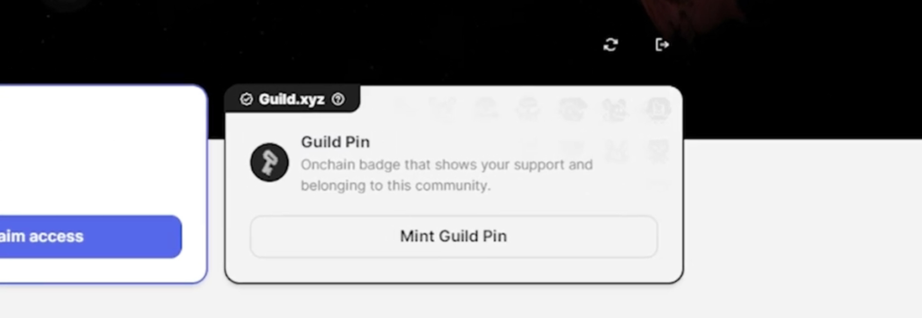 Guild Pin